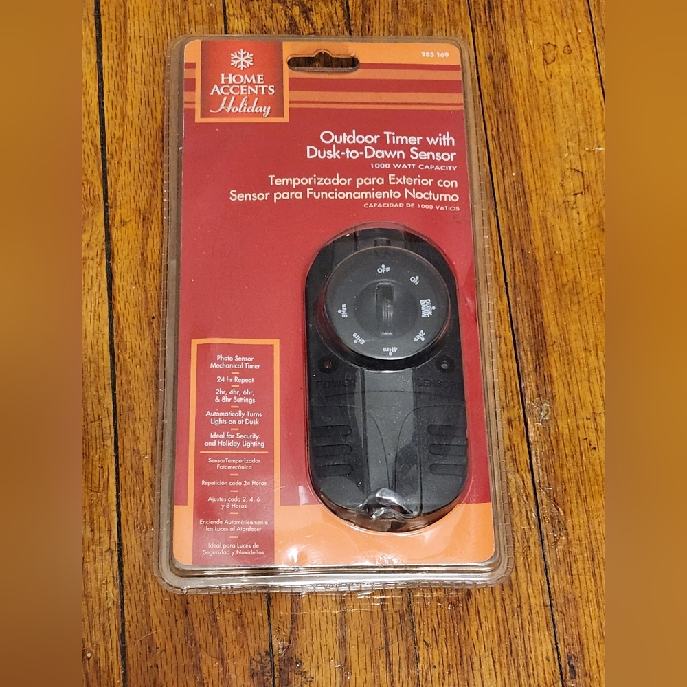 Home Accents Holiday Outdoor Timer 1000 Watt